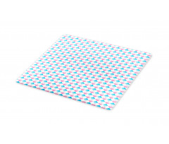 Diagonal Checkered Square Cutting Board