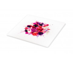 Bouquet of Exotic Flowers Cutting Board