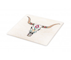 Tribal Bull Skull Folkloric Cutting Board