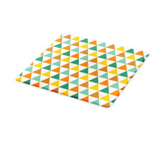 Repeating Retro Triangles Cutting Board