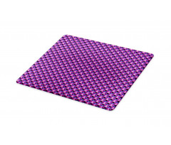 Triangles in Purple Shades Cutting Board