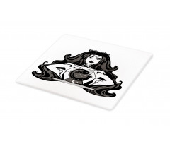 Fortune Teller Woman Magic Cutting Board