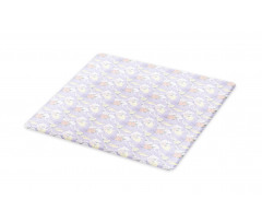 Lavender Background Oriental Cutting Board