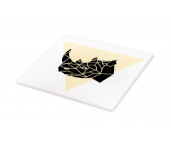 Angular Animal Design Graphic Cutting Board