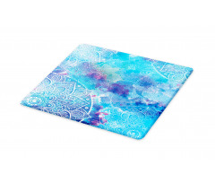 Watercolor Floral Asian Cutting Board