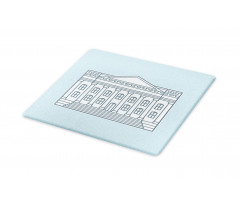 USA Custom House Theme Cutting Board