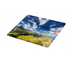 View of the Swiss Alps Cutting Board