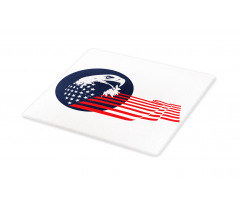 Eagle with Stars Stripes Cutting Board