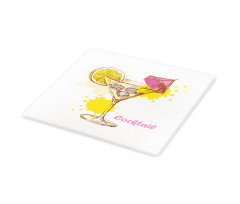 Vodka Martini Lemon Cutting Board