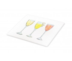 Watercolor Artwork Cutting Board