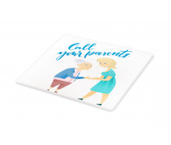 Woman and Mother Design Cutting Board