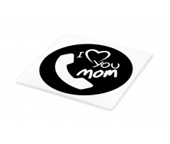 Family Values Theme Phone Cutting Board