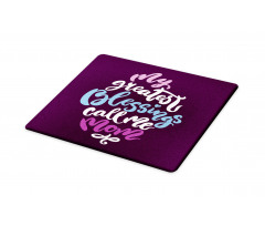 Calligraphic Message Mother Cutting Board