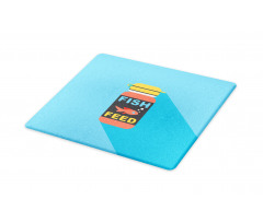 Pet Fish Feed Flat Cutting Board