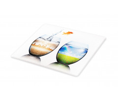 Global Warming Concept Cutting Board