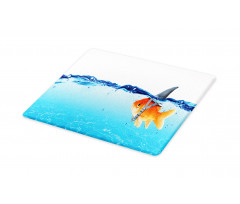 Small Fish with Shark Fin Cutting Board