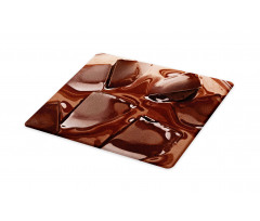 Melting Chocolate Pieces Cutting Board