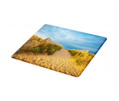 Sandy Beach Bushes Cutting Board