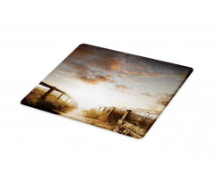 Walkway Tranquil Dusk Cutting Board