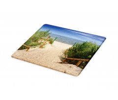 Sandy Peaceful Shore Cutting Board