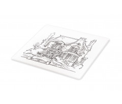 Gothic Mansion Art Cutting Board