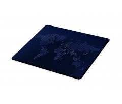 Modern World Web Dots Cutting Board