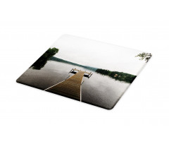 Calm Water Overcast Weather Cutting Board