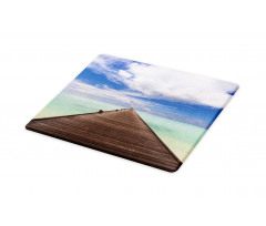 Peaceful View Long Jetty Ocean Cutting Board