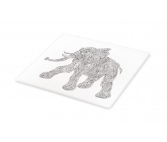 Folkloric Elephant Cutting Board