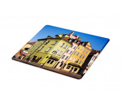 Poland Old Town Houses Scene Cutting Board