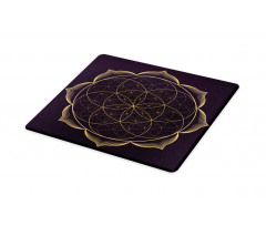 Geometry Art Flower Cutting Board