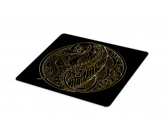 Bohemian Outline Curlicue Cutting Board