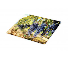 Rows of Wine Fruits in Italy Cutting Board