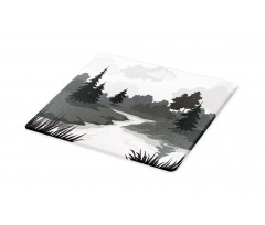 Greyscale Landscape Cutting Board