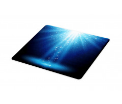 Star Night Vibrant Blue Tones Cutting Board