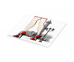 Woman Legs Paris Vendome Cutting Board