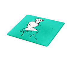 Caricature Paintwork Pattern Cutting Board