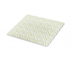 Green Peas Doodle Fresh Cutting Board