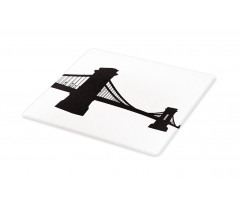 Chain Bridge Budapest Art Cutting Board