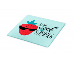 Funny Strawberry Summer Cutting Board