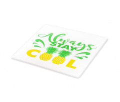 Summer Vibe Pineapple Cutting Board