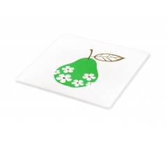 Fruit with Daisy Flower Blooms Cutting Board