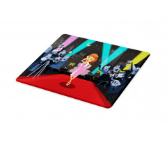 Actress on the Red Carpet Cutting Board