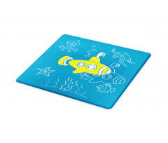 Kids Cartoon Underwater Cutting Board