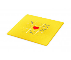 Tic Tac Toe Inspired Love Win Cutting Board