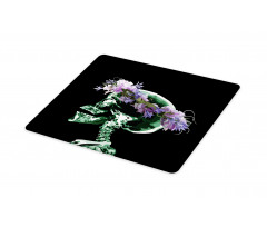 Xray Skeleton with Wreath Cutting Board