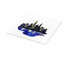 Metropolitan New York Night Cutting Board