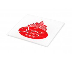 New York City Apple Emblem Look Cutting Board