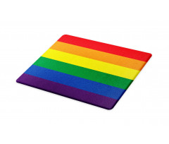 Simplistic Design LGBT Flag Cutting Board