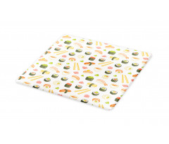 Japanese Cuisine Cartoon Art Cutting Board